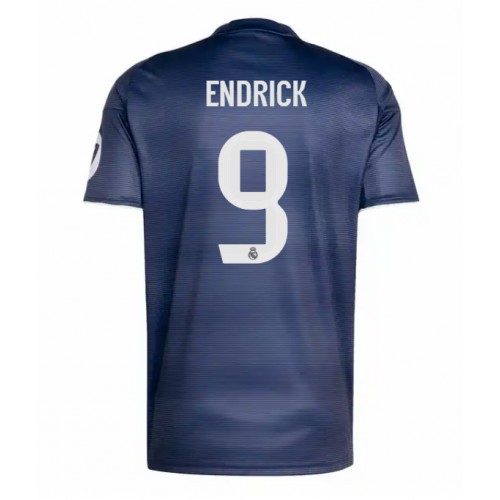 Real Madrid Endrick #9 Replika Bortatröja 2025-26 Kortärmad